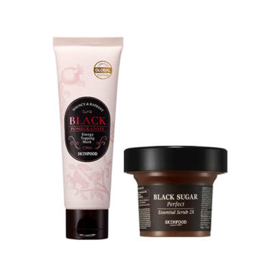 黒ザクロトッピングマスク&MINIスクラブセット