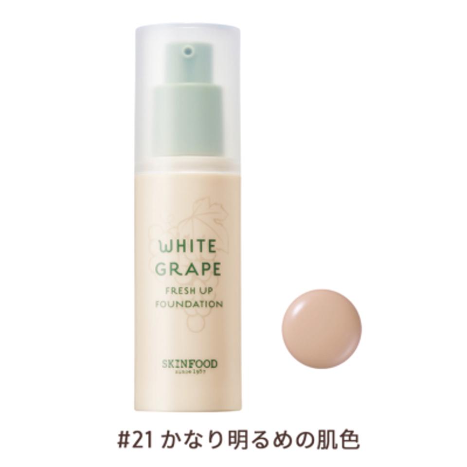 ホワイトグレープ フレッシュアップ ファンデーション#21 30mL
