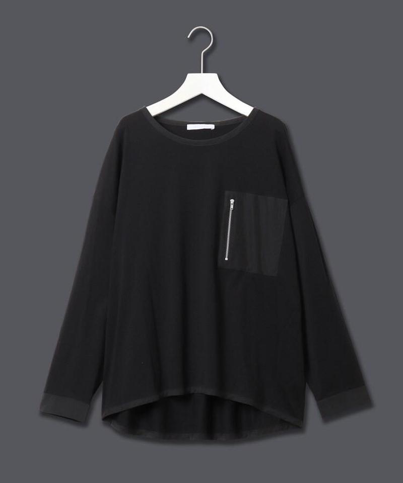 マドライ天竺プルオーバーカットソー