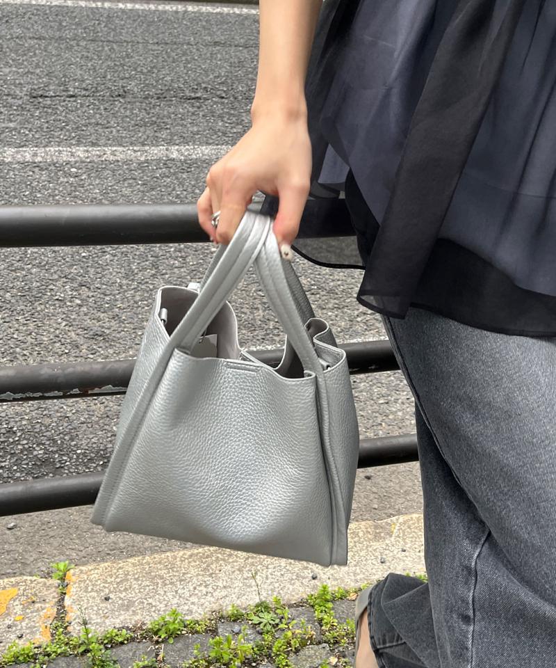 【ベストセラーアイテム】ミニショルダー付ソフトレザー調ミニバッグ