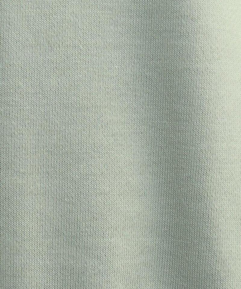 コンパクトミニ裏毛ハイネックプルオーバー