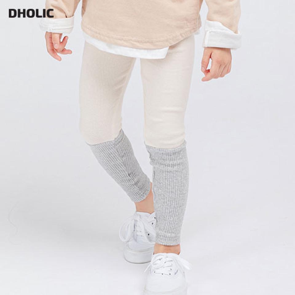 リブ配色コットンレギンス(junior)・u10923 キッズ【9~17才】【pt】【レギンス パンツ ズボン ロングパンツ コットン 綿 リブ リブレギンス カジュアル ラフ 女の子 男の子 秋 冬 韓国 韓国子供服 子供 こども 子供服 こども服】【KIDS】