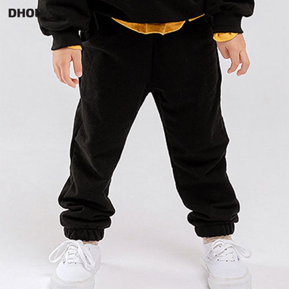 コットンジョガーパンツ(junior)・u10956 キッズ【9~17才】【pt】【パンツ ズボン ロングパンツ 長ズボン ジョガーパンツ コットン 綿 単色 無地 シンプル カジュアル ラフ 女の子 男の子 秋 冬 韓国 韓国子供服 子供 こども 子供服 こども服】【KIDS】