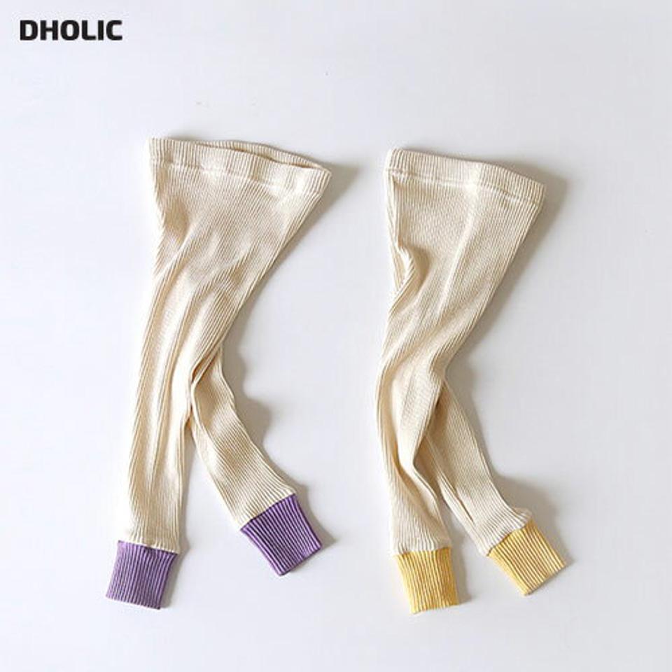 ヘム配色リブレギンス(junior)・u10941 キッズ【9~17才】【pt】【レギンス パンツ ズボン ロングパンツ 配色 リブ リブレギンス カジュアル ラフ 女の子 男の子 秋 冬 韓国 韓国子供服 子供 こども 子供服 こども服】【KIDS】