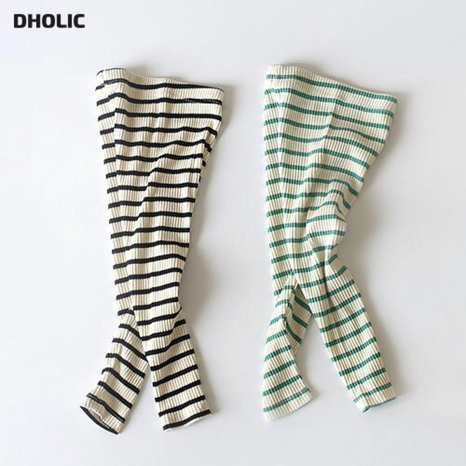 【只今20%OFF】ボーダーレギンス・u10952 キッズ【3~8才】【pt】【レギンス パンツ ズボン ロングパンツ ボーダー柄 カジュアル ラフ 女の子 男の子 秋 冬 韓国 韓国子供服 子供 こども 子供服 こども服】【KIDS】【SL】