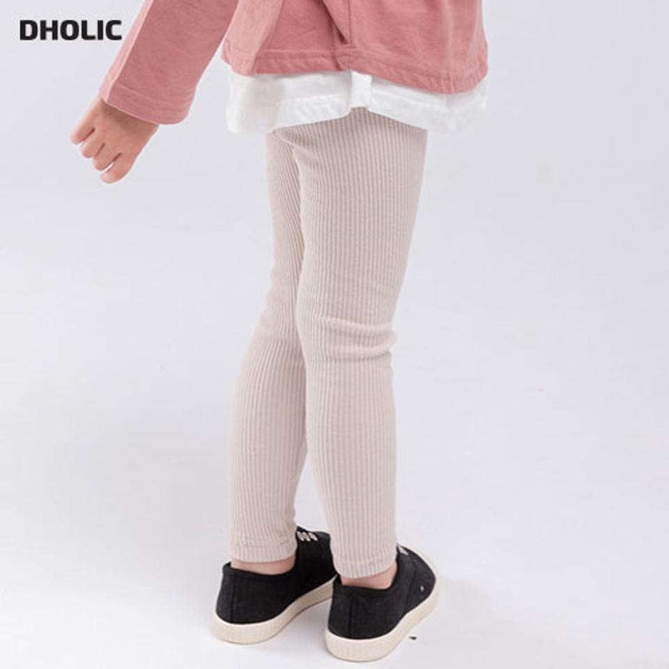 リブコットンレギンス・u10928 キッズ【3~8才】【pt】【レギンス パンツ ズボン コットン 綿 リブ リブパンツ 単色 無地 シンプル カジュアル ラフ 女の子 男の子 秋 冬 韓国 韓国子供服 子供 こども 子供服 こども服】【KIDS】