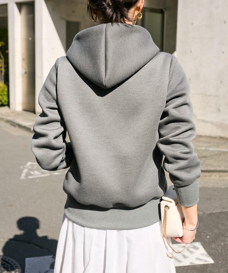 予約【WEB限定】スポンジダンボールZIPパーカーカットソー