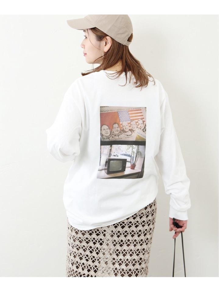 【SHOHEI TAKENAKA*JOURNAL STANDARD】フォトプリントロングスリーブ◆