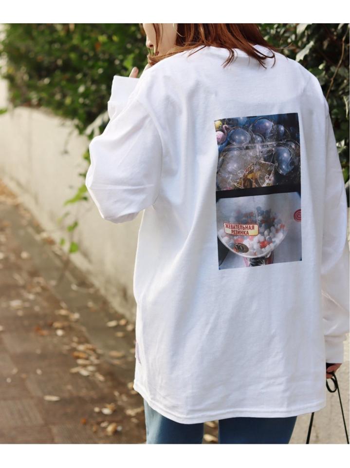 【SHOHEI TAKENAKA*JOURNAL STANDARD】フォトプリントロングスリーブ◆