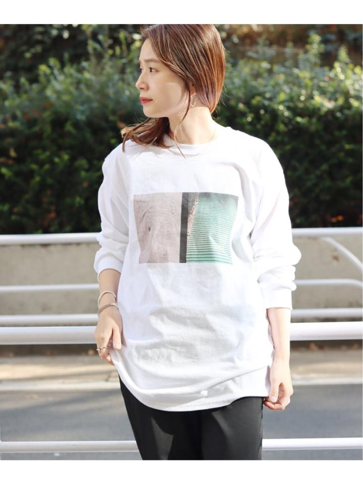【SHOHEI TAKENAKA*JOURNAL STANDARD】フォトプリントロングスリーブ◆