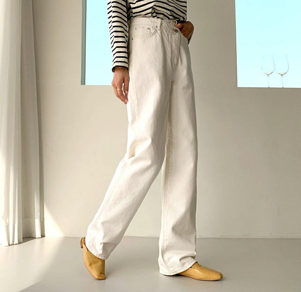 アンバランスボタンパンツ・全2色・t64852 レディース 【pt】【韓国 ファッション ボトムス パンツ ロング アンバランス ハウウエスト ファスナー スリム 10分丈 十分丈 無地 ベーシック カジュアル 秋 冬】