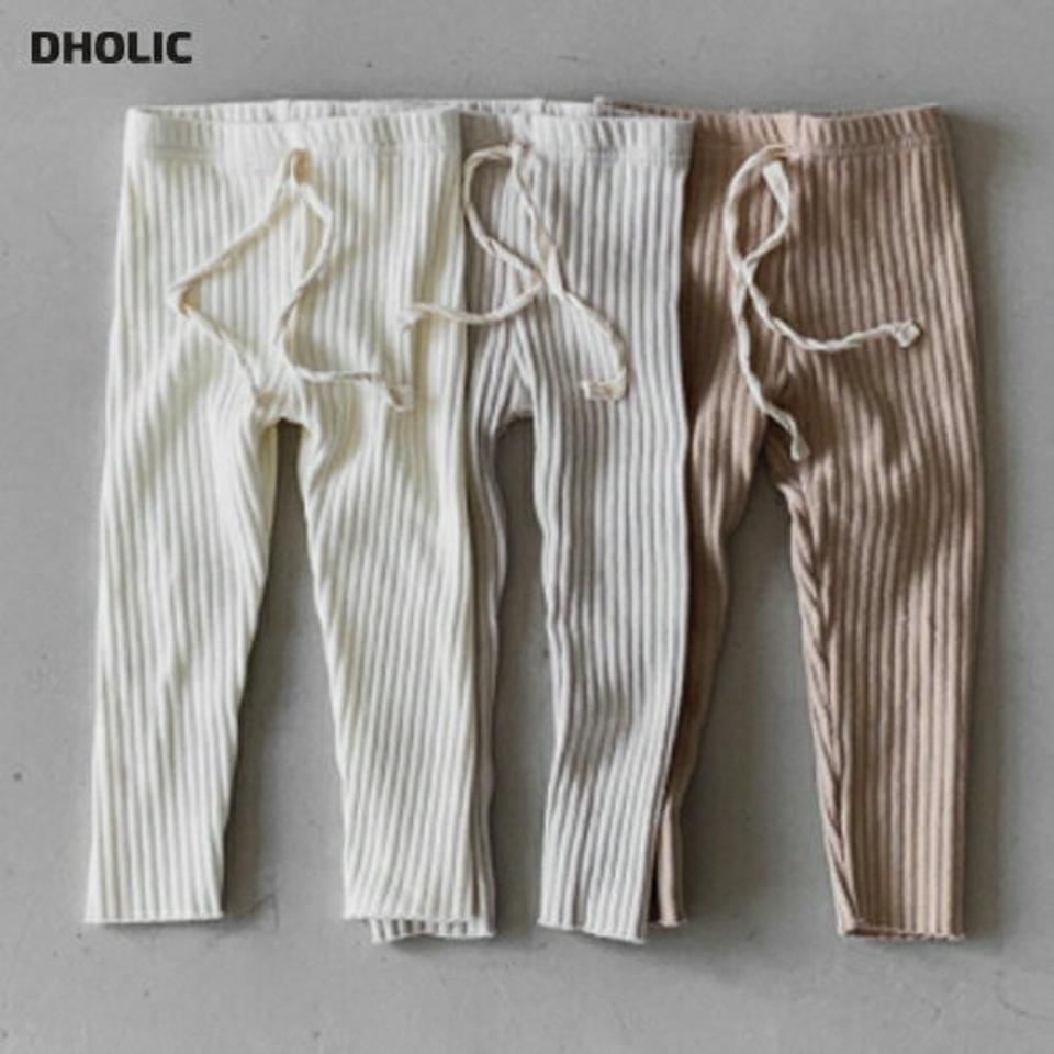 コットンリブレギンス・u10969 キッズ【3~8才】【pt】【レギンス パンツ ズボン ロングパンツ 長ズボン リブ コットン 綿 シンプル カジュアル 女の子 男の子 秋 冬 韓国 韓国子供服 子供 こども 子供服 こども服】【KIDS】