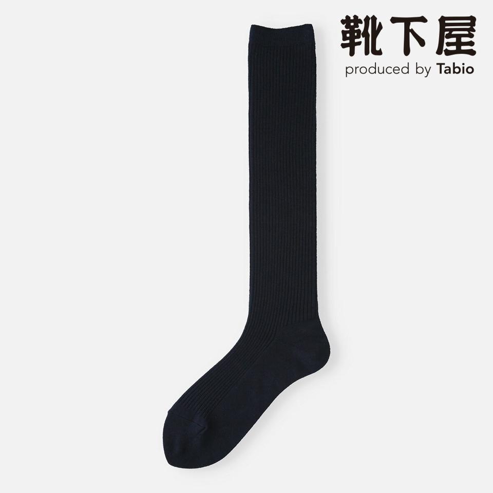 【あす楽】【靴下屋】 NEW2×2リブハイソックス / 靴下 タビオ Tabio くつ下 ハイ レディース 日本製