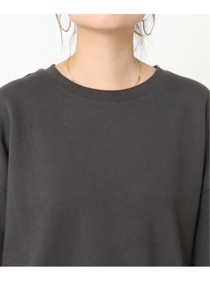 CUT-OFF SWEAT クルー◆