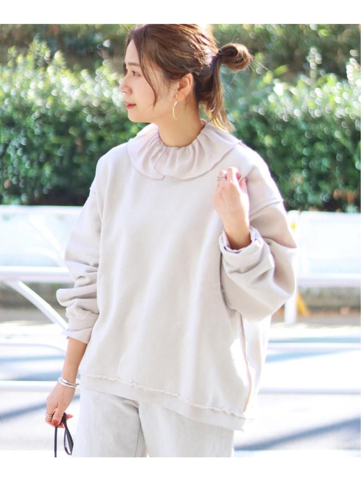 CUT-OFF SWEAT クルー◆