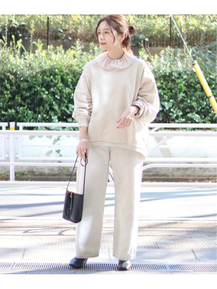 CUT-OFF SWEAT クルー◆