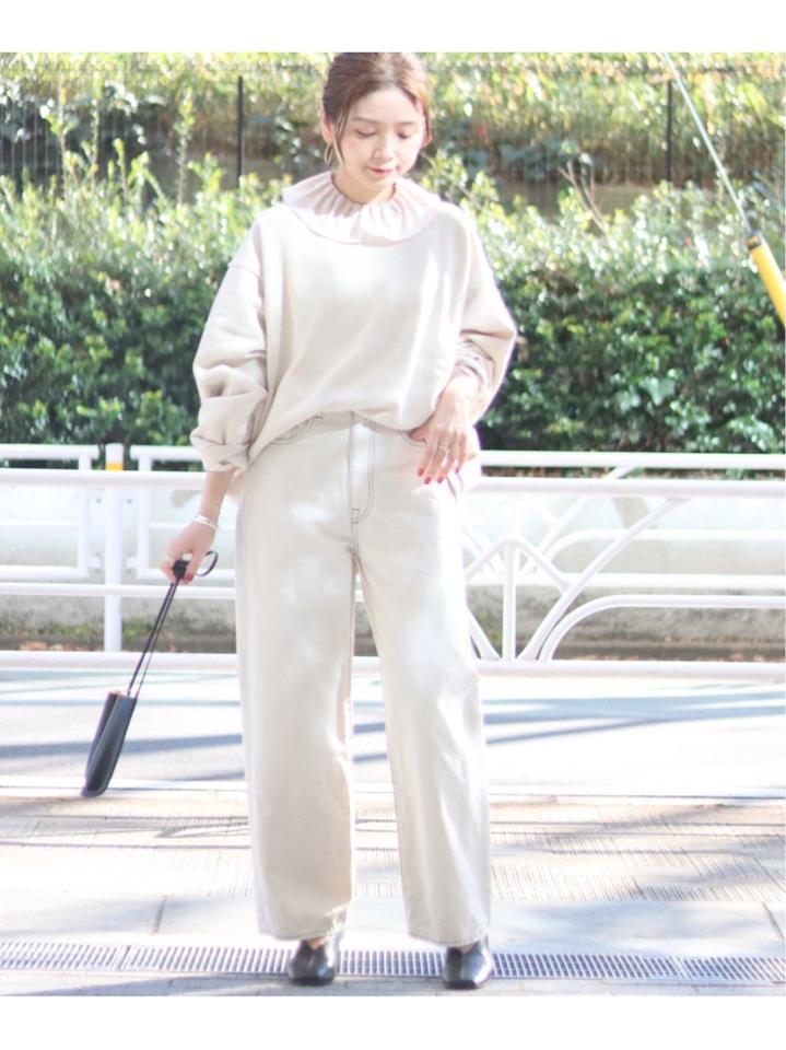 CUT-OFF SWEAT クルー◆