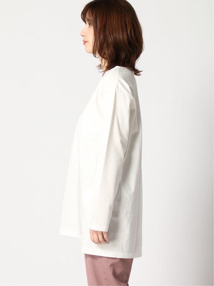 <<追加>>プレミアムコットン スクエアヘムロングTee◆2