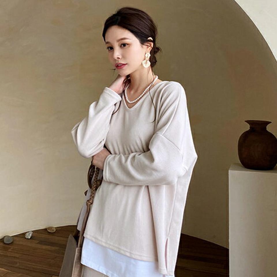 【只今10%OFF】タックネックブラウス&スカートSET・全3色・t66640 レディース 【ops】【セットアップ setup トップス ブラウス 長袖 スカート ロングスカート ロング タック 単色 無地 シンプル 大人 カジュアル 秋 冬 韓国 ファッション】【ハイホリHIHOLLI】