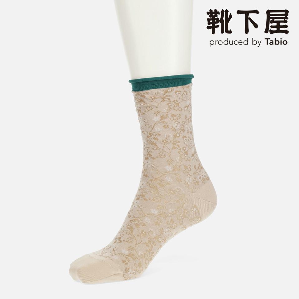 【あす楽】【靴下屋】 更紗小花ソックス / 靴下 タビオ Tabio くつ下 レディース 日本製 2106sl