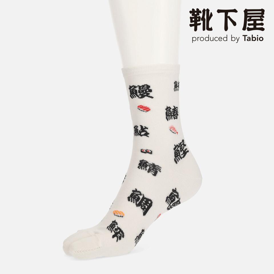 【全品送料無料★〜6/11 23:59迄】【あす楽】【靴下屋】 JAPANシリーズ魚の漢字足袋ショートソックス / 靴下 タビオ Tabio くつ下 ショート 足袋 たび タビ 足袋靴下 ショート レディース 日本製