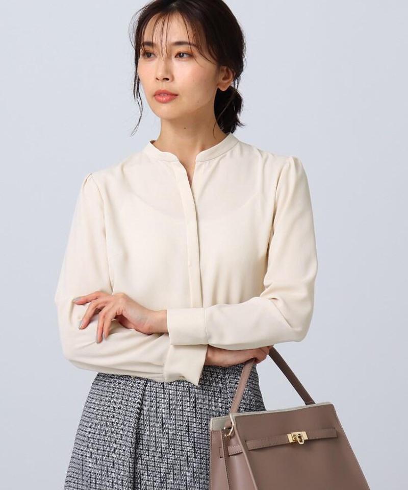 ソフィージョーゼットスキッパーブラウス