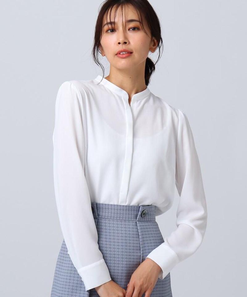 ソフィージョーゼットスキッパーブラウス