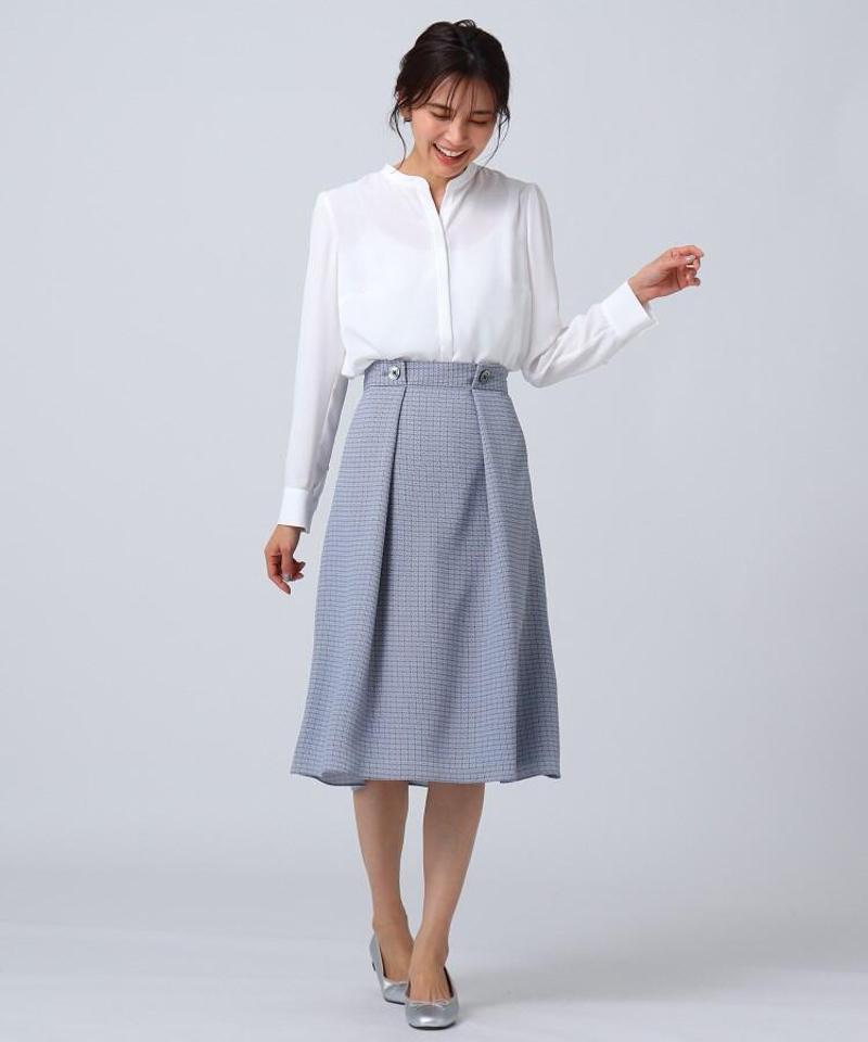 ソフィージョーゼットスキッパーブラウス