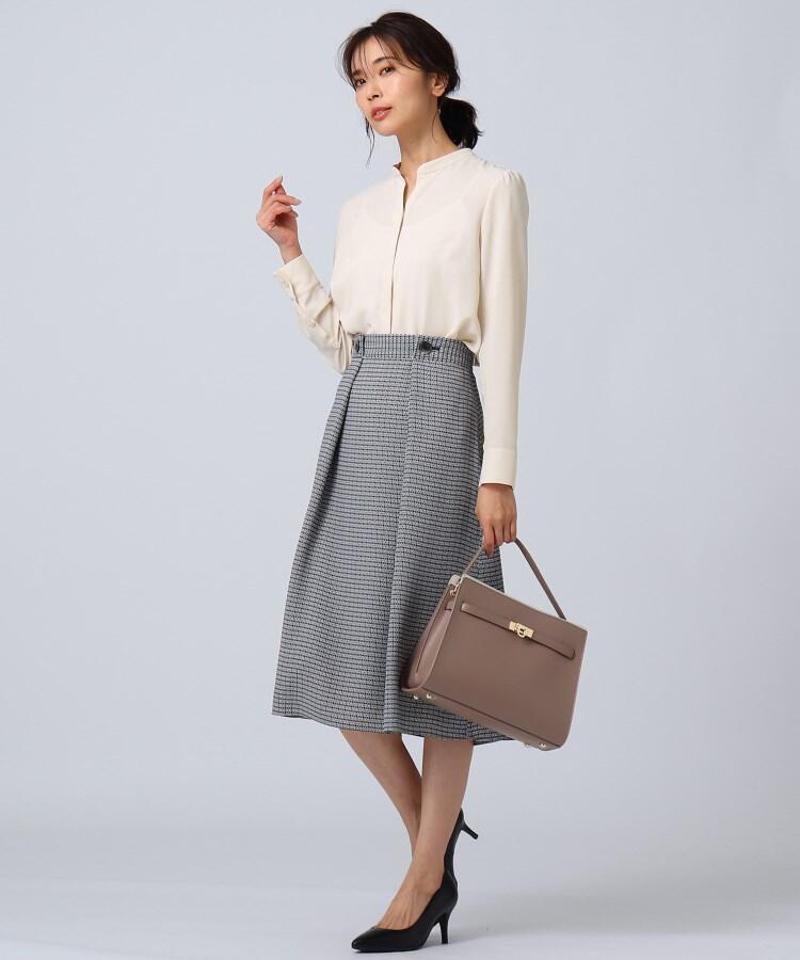 ソフィージョーゼットスキッパーブラウス