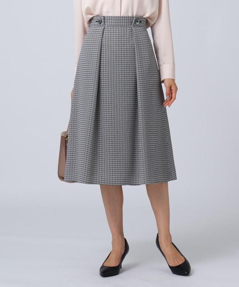 グラフィカルジオメプリントスカート