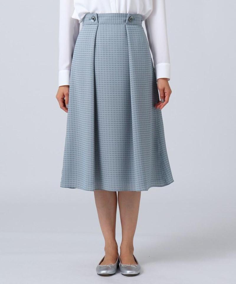 グラフィカルジオメプリントスカート