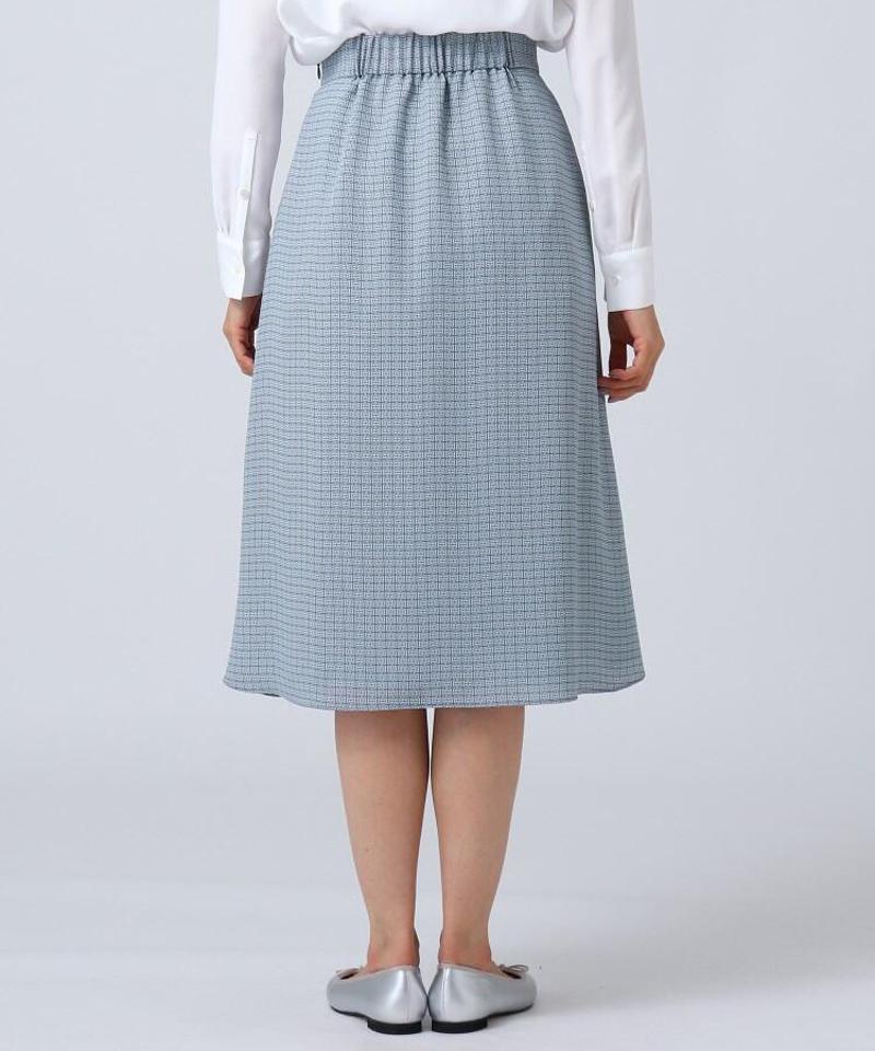 グラフィカルジオメプリントスカート