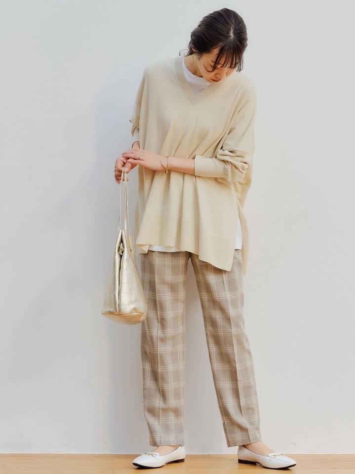 [ 手洗い可能 ] FFC ワイド ボリューム プルオーバー ニット