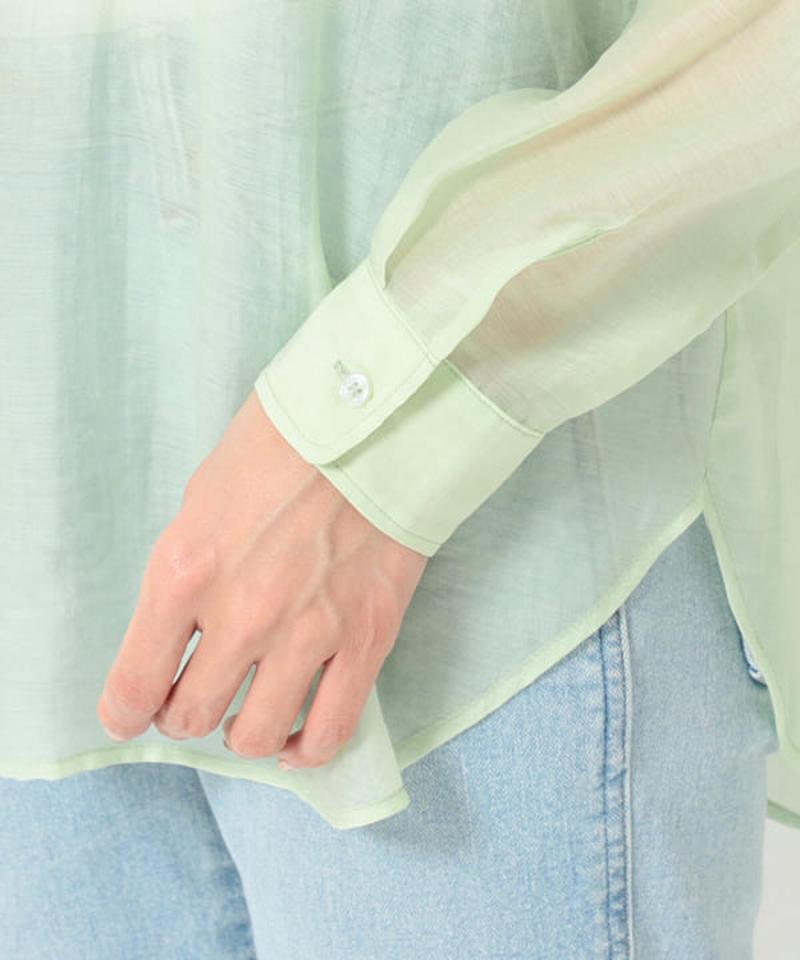 B:MING by BEAMS / バンドカラー シアーシャツ 21SS