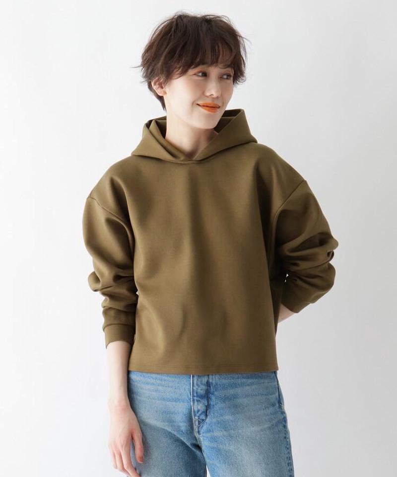【ウォッシャブル】ダンボールフード付きプルオーバー
