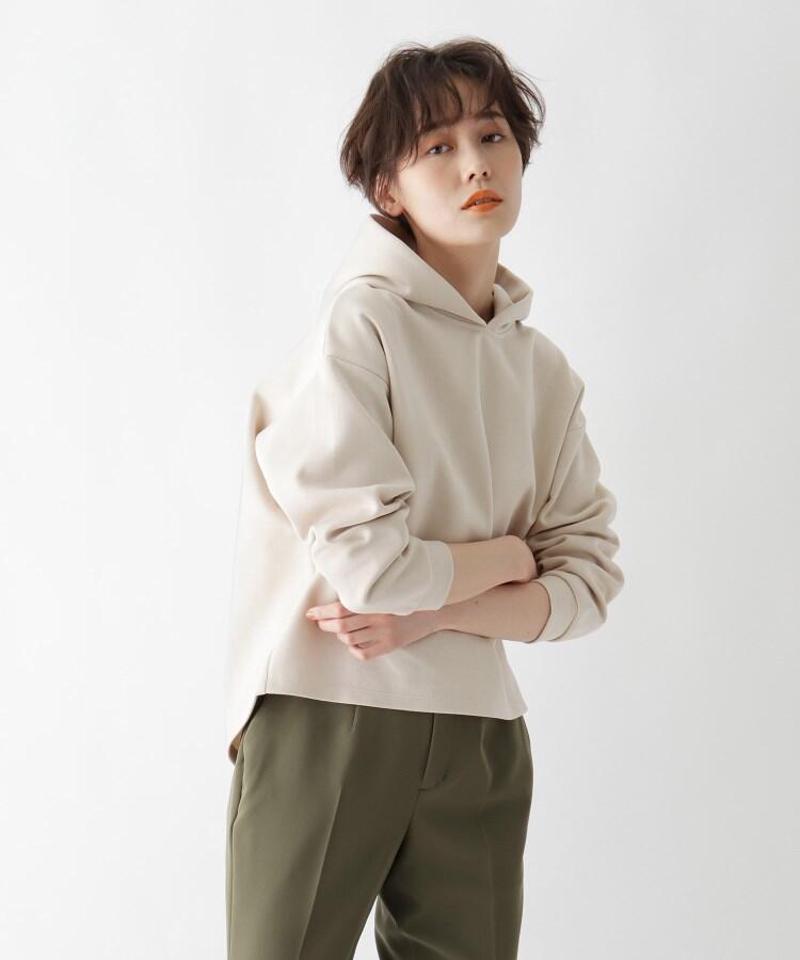 【ウォッシャブル】ダンボールフード付きプルオーバー