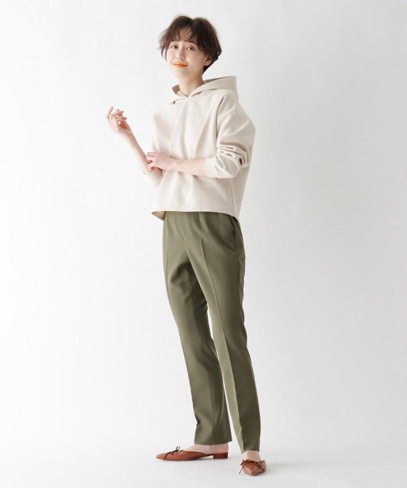 【ウォッシャブル】ダンボールフード付きプルオーバー