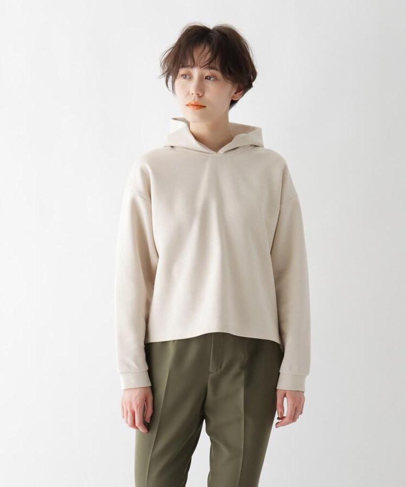 【ウォッシャブル】ダンボールフード付きプルオーバー
