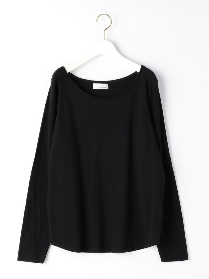 SC STD スソ ラウンド クルー ネック ロングスリーブ Tシャツ