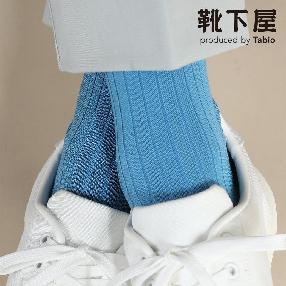【あす楽】【Tabio MEN】 メンズ バレンタインリブレギュラーソックス / 靴下屋 靴下 タビオ くつ下 バレンタイン ギフト プレゼント クルー メンズ 日本製