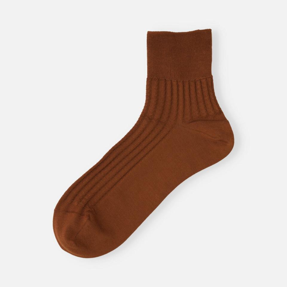 【あす楽】50%OFF【Tabio】 綿シルケットリンクスショートソックス / 靴下屋 靴下 タビオ くつ下 ショート レディース 日本製 2206sl