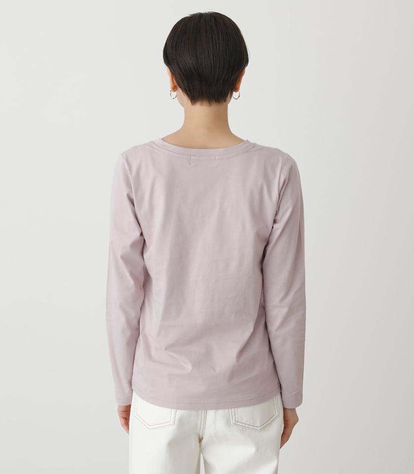 SILENCE V NECK LONG SLEEVE/サイレンスVネックロングスリーブ