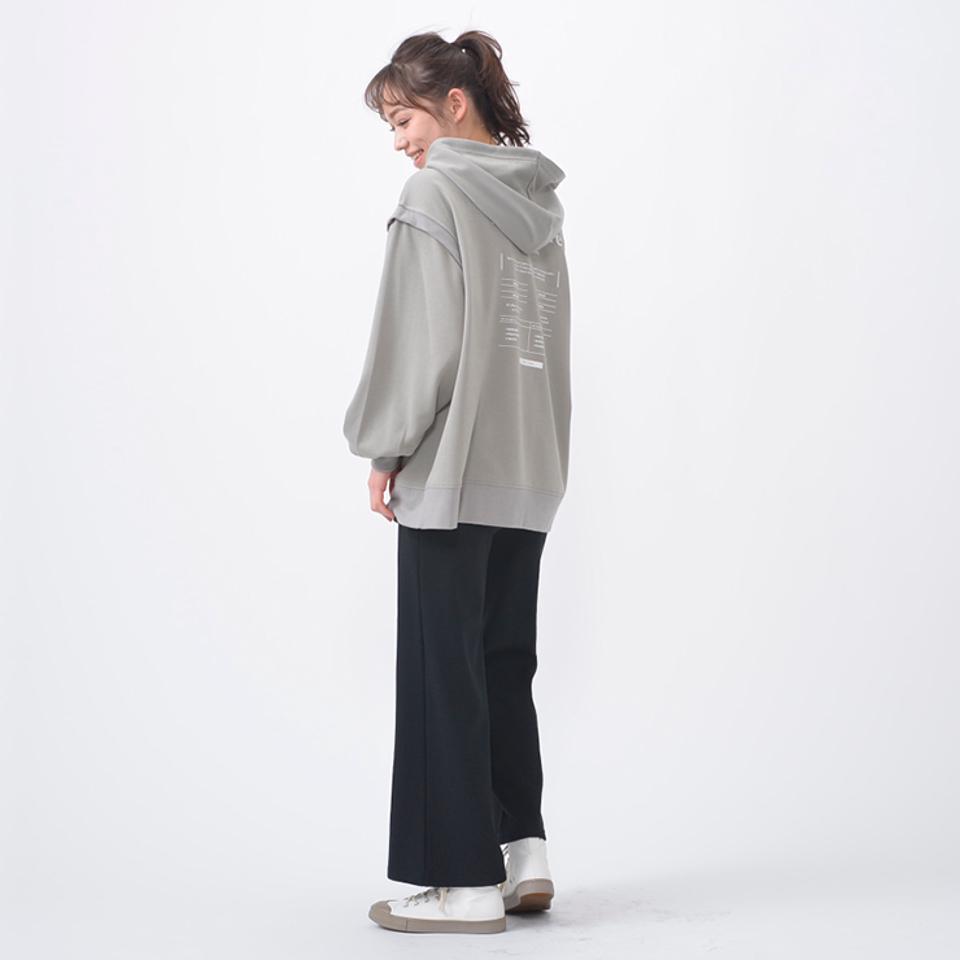 リブパンツ