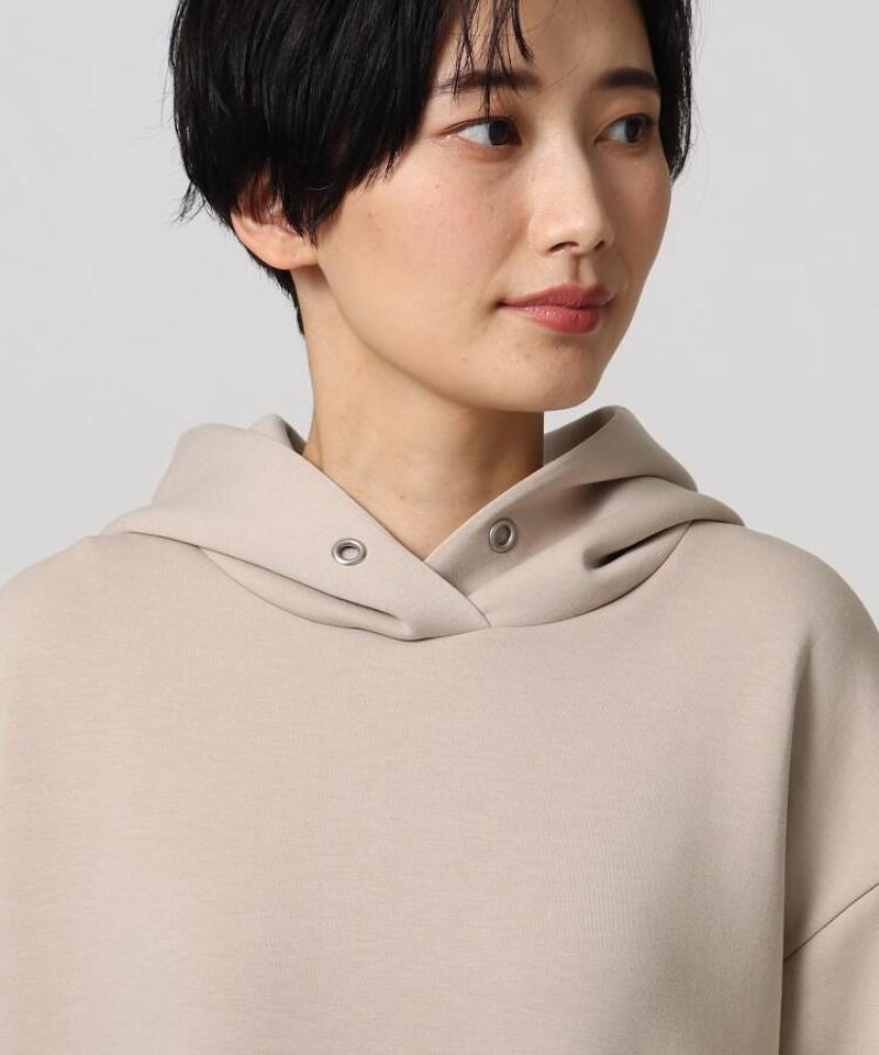 ダンボールニットパーカーワンピース