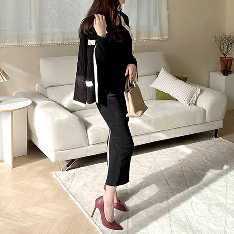 【只今10%OFF】ラウンドネックスリムワンピース・全4色・t66758 レディース 【ops】【ワンピース ロング ロングワンピース スリム タイト 長袖 単色 無地 シンプル カジュアル Hライン 秋 冬 韓国 ファッション】【ハイホリHIHOLLI】