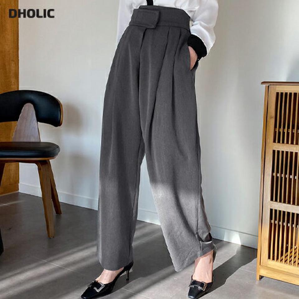 タックバルーンパンツ・全3色・66814 レディース 【pt】【パンツ ズボン ロングパンツ バルーンパンツ タック 単色 無地 シンプル 大人 カジュアル 秋 冬 韓国 ファッション】【ハイホリHIHOLLI】