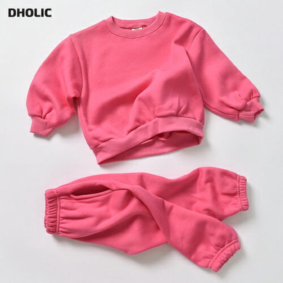 裏起毛ベーシックスウェット上下SET・u09770 キッズ【3~8才】【set】【セットアップ setup トップス スウェット 長袖 パンツ ズボン ロングパンツ ベーシック 単色 無地 裏起毛 女の子 男の子 冬 韓国 韓国子供服 子供 こども 子供服 こども服】【KIDS】