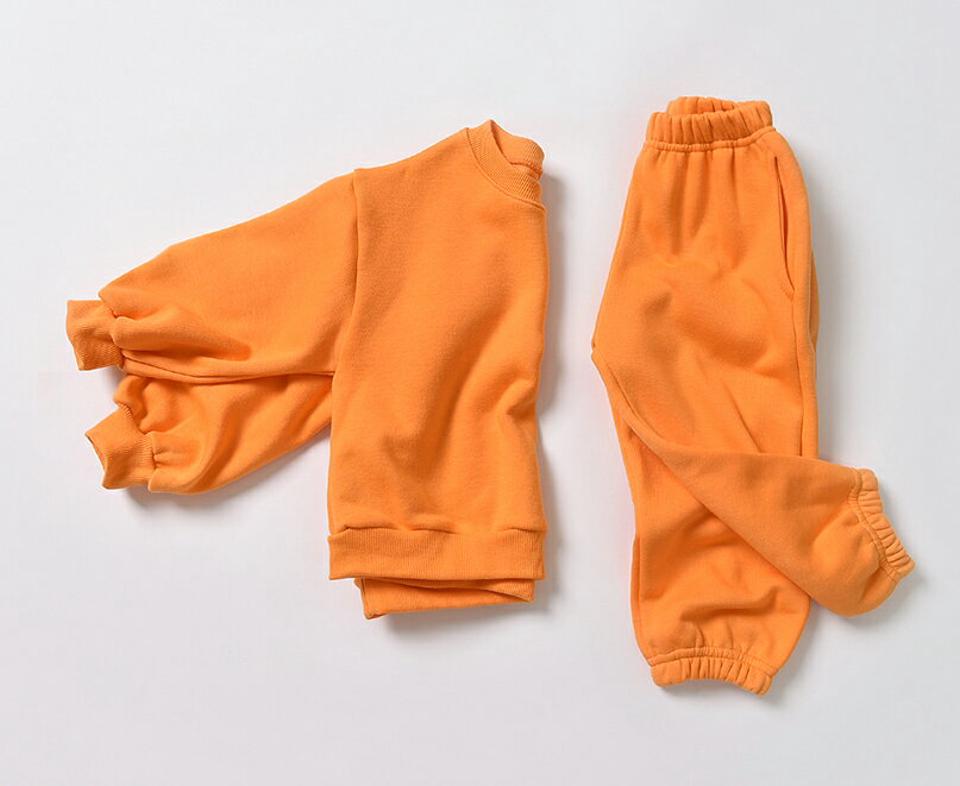 裏起毛ベーシックスウェット上下SET・u09770 キッズ【3~8才】【set】【セットアップ setup トップス スウェット 長袖 パンツ ズボン ロングパンツ ベーシック 単色 無地 裏起毛 女の子 男の子 冬 韓国 韓国子供服 子供 こども 子供服 こども服】【KIDS】