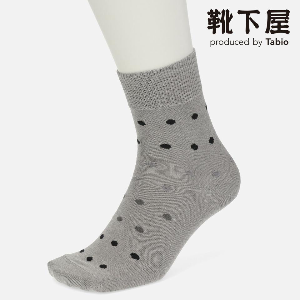 【あす楽】【Tabio MEN】 メンズ 撚り杢グラデドットショートソックス / 靴下屋 靴下 タビオ くつ下 ショート メンズ 日本製