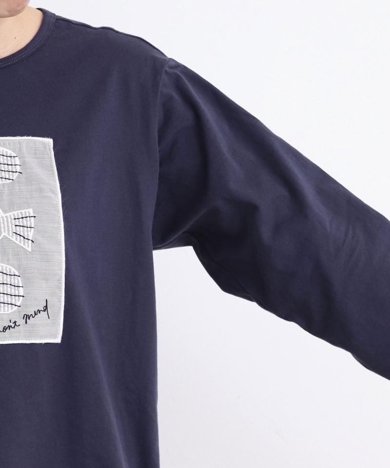 ●eiπe ハトとクローバー刺繍Tシャツ（eiπe）